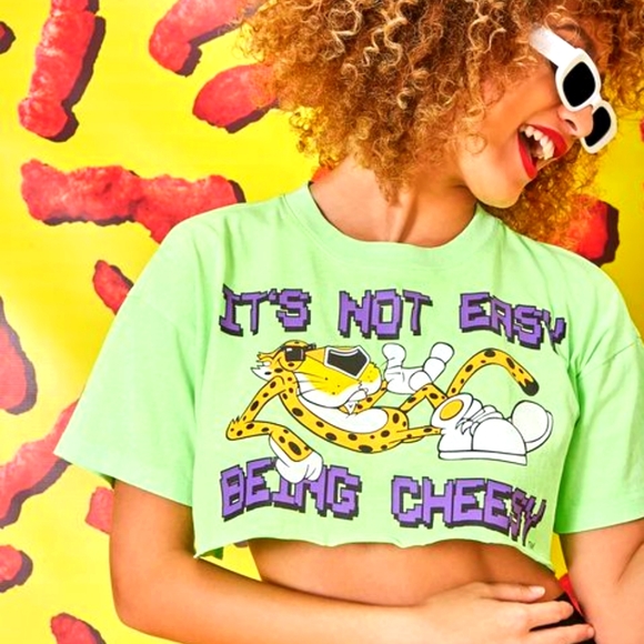 Forever 21 Tops - Forever 21 Cheeto Crop Top